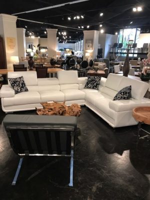 2119 Sectional White - Real Life Photo 