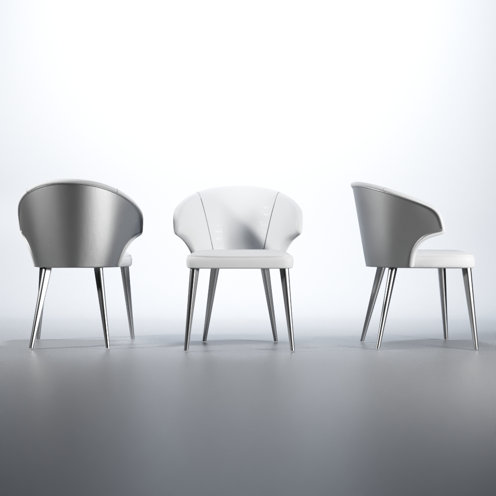 Brands Franco NATURA Wave Chair White